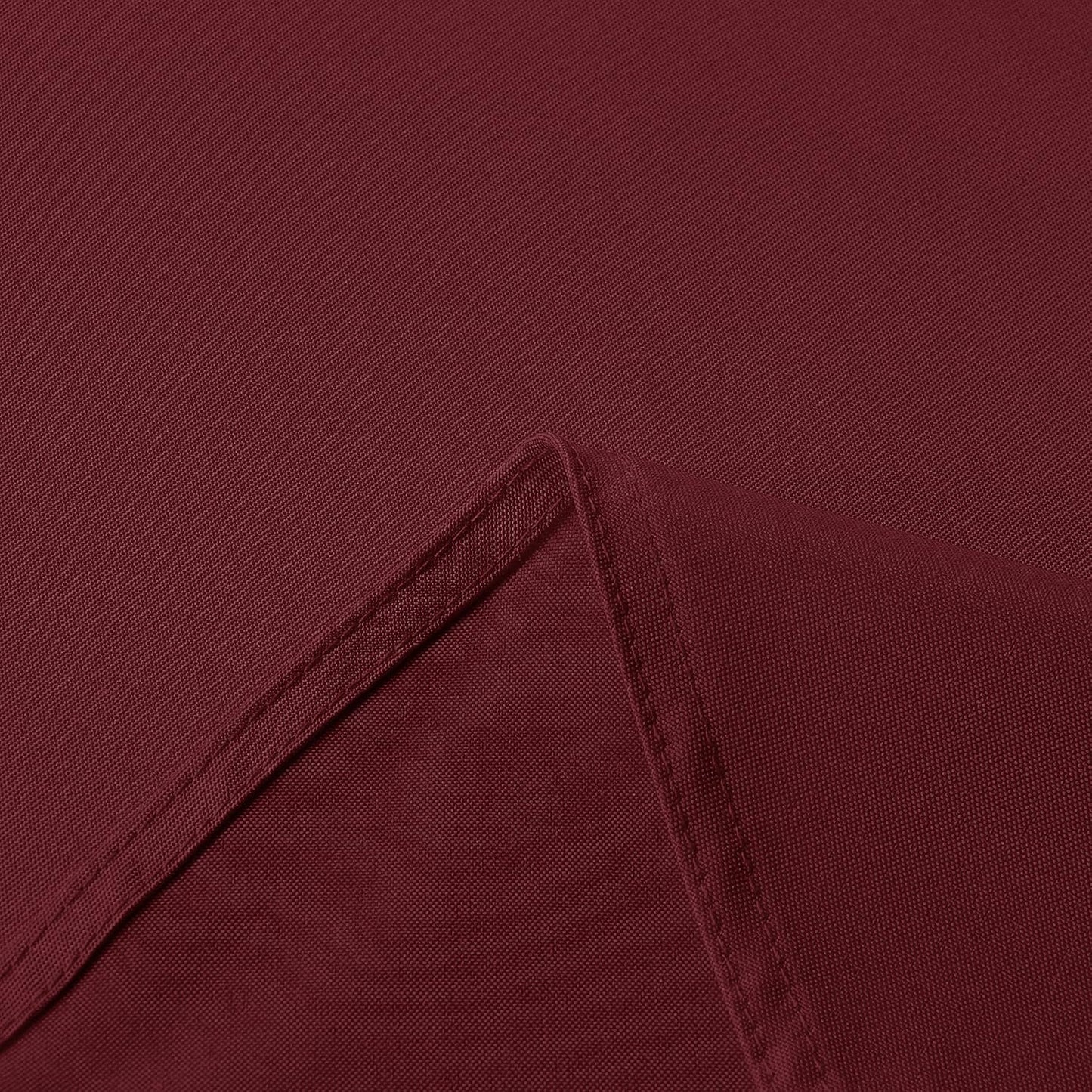 sancua Rectangle Tablecloth - 60 x 102 Inch - Stain and Wrinkle Resistant Washable Polyester Table Cloth, Decorative Fabric Table Cover for Dining Tables, Buffet Parties and Camping, Burgundy