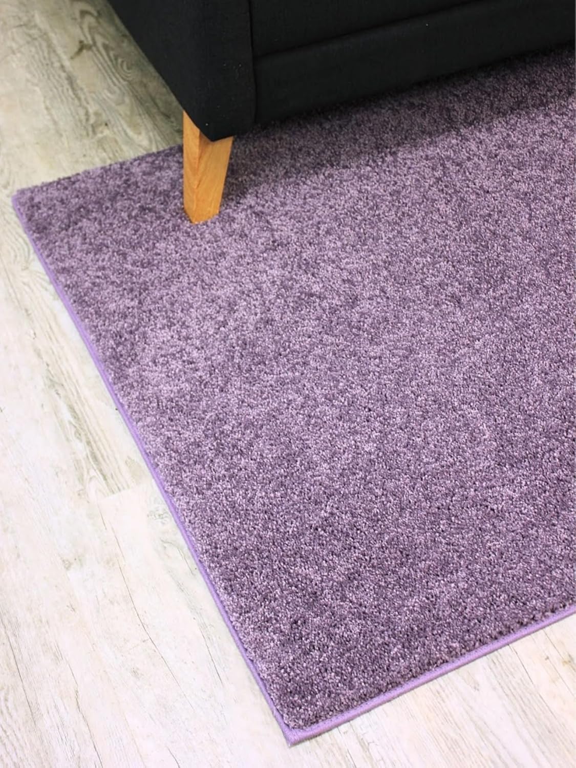 KOECKRITZ Soft and Colorful Kids Classroom Area Rugs (Passes Flammability Pill Test) Many Sizes and Bright Colors to Select from (8' x 12', Lavender)