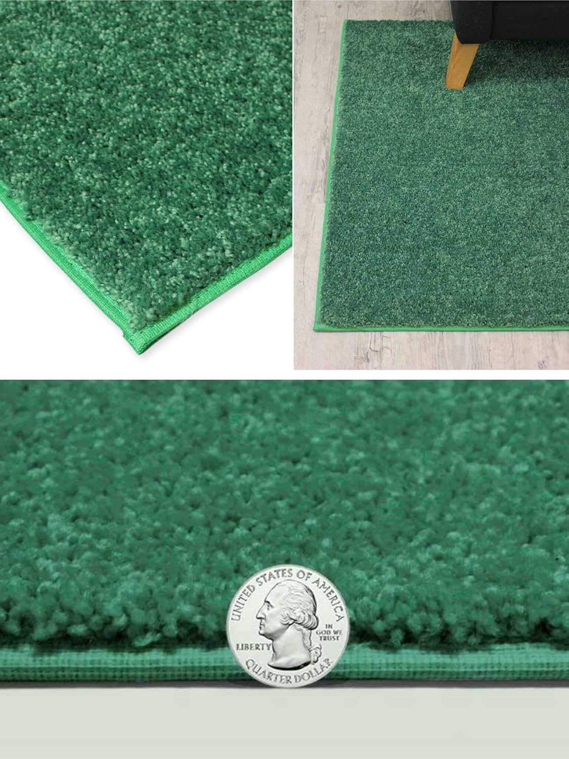 KOECKRITZ Soft and Colorful Kids Classroom Area Rugs (Passes Flammability Pill Test) Many Sizes and Bright Colors to Select from (5' x 8', Froggy)