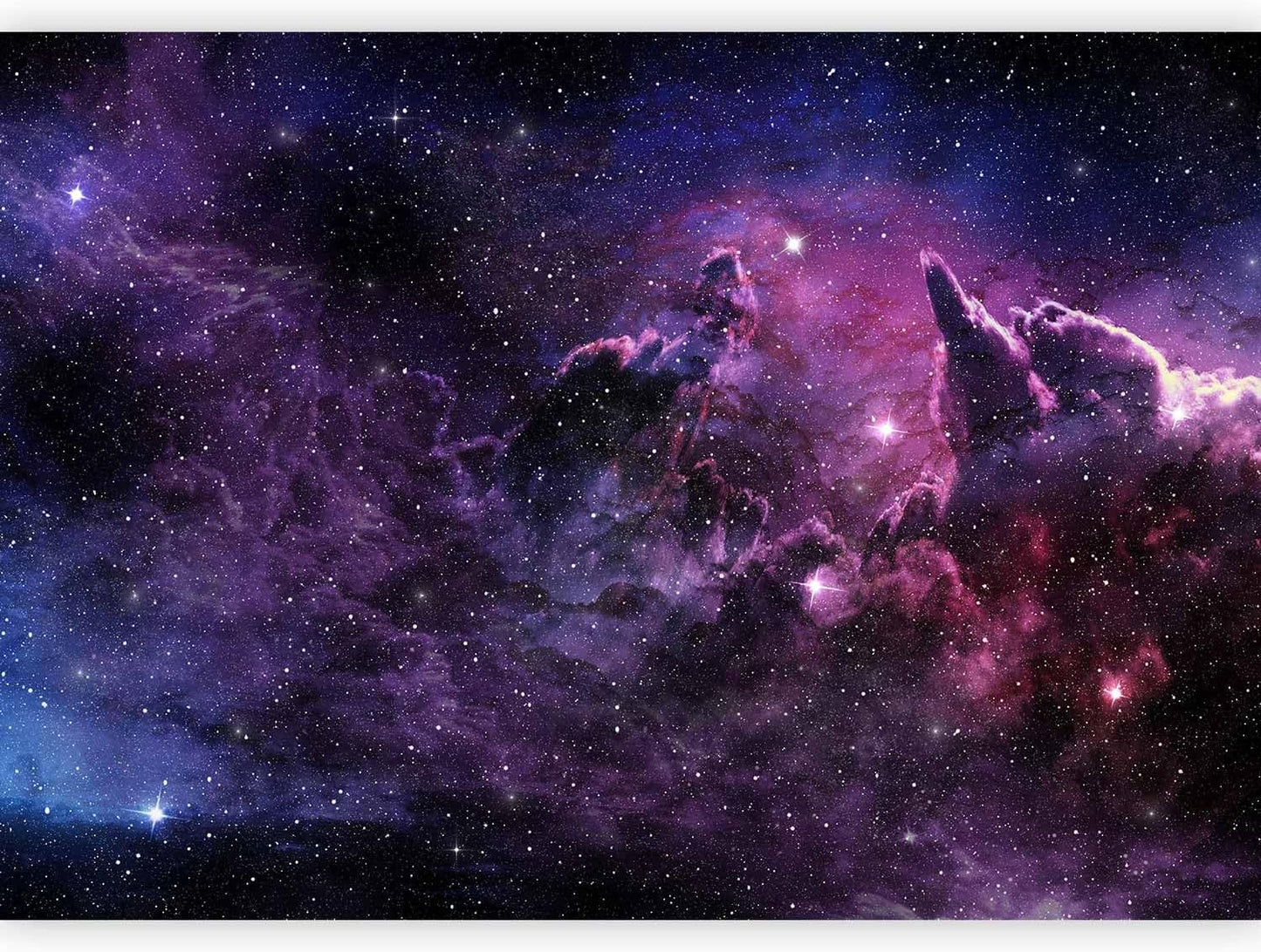 artgeist Wall Mural Cosmos Galaxy 193x138 in - XXL Peel and Stick Self-Adhesive Wallpaper Removable Large Sticker Foil Wall Decor Print Picture Image Design a-C-0022-a-a