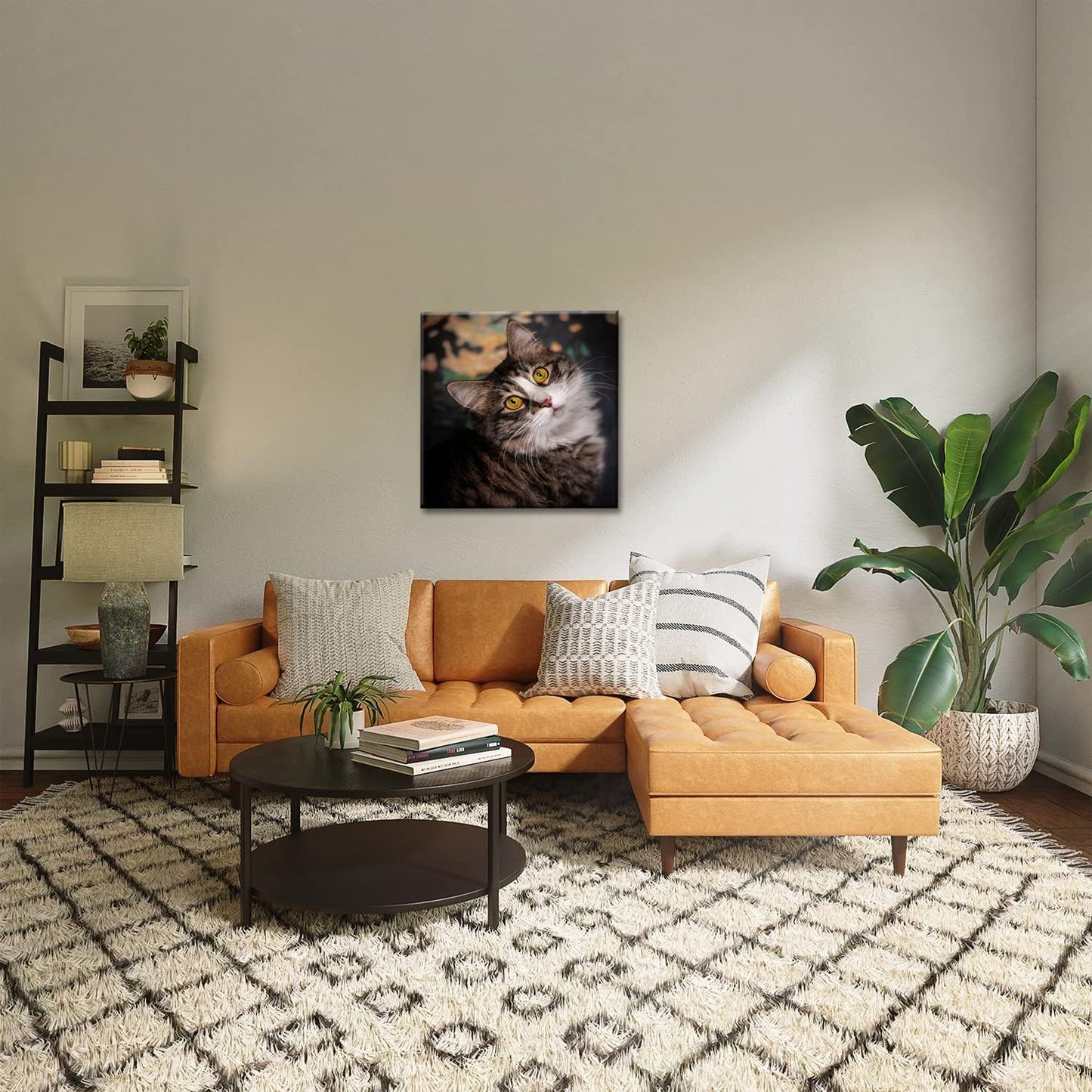 Laoife Custom Canvas Painting Wall Art 24"x24" Upload Images Personalized Pictures to Canvas for Wall, Custom Canvas Prints with Your Photos for Pet/Animal