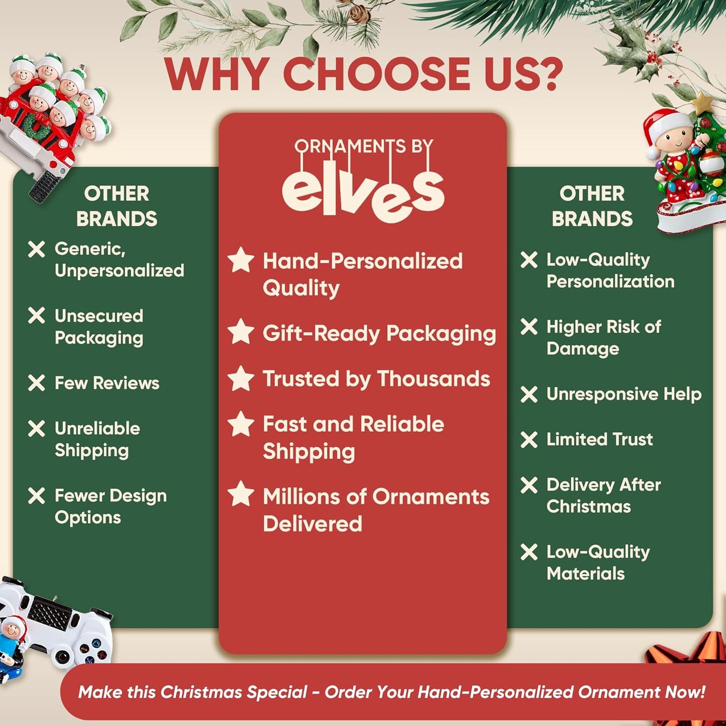 3D Frosty Snowman Family of 7 Christmas Ornament 2025 Personalized Family Christmas Ornaments 2025 | Winter Holiday Snowmen Personalized Tree Ornaments Customizable Gifts Snow People of Seven Ornament