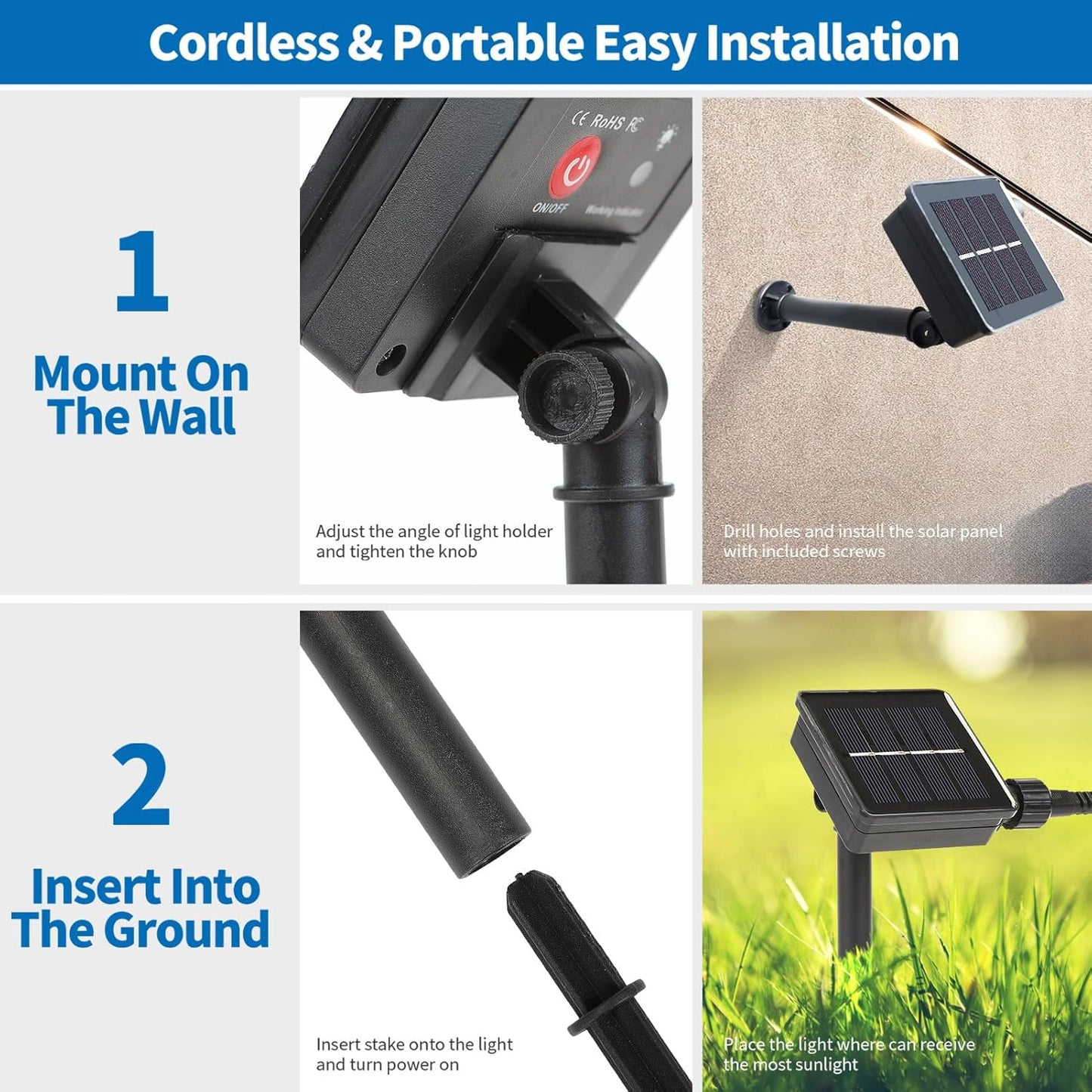 Replacement Solar Light Parts-Solar Light Replacement Tops ED Panel Lantern Lid,Panel (Two Pieces)