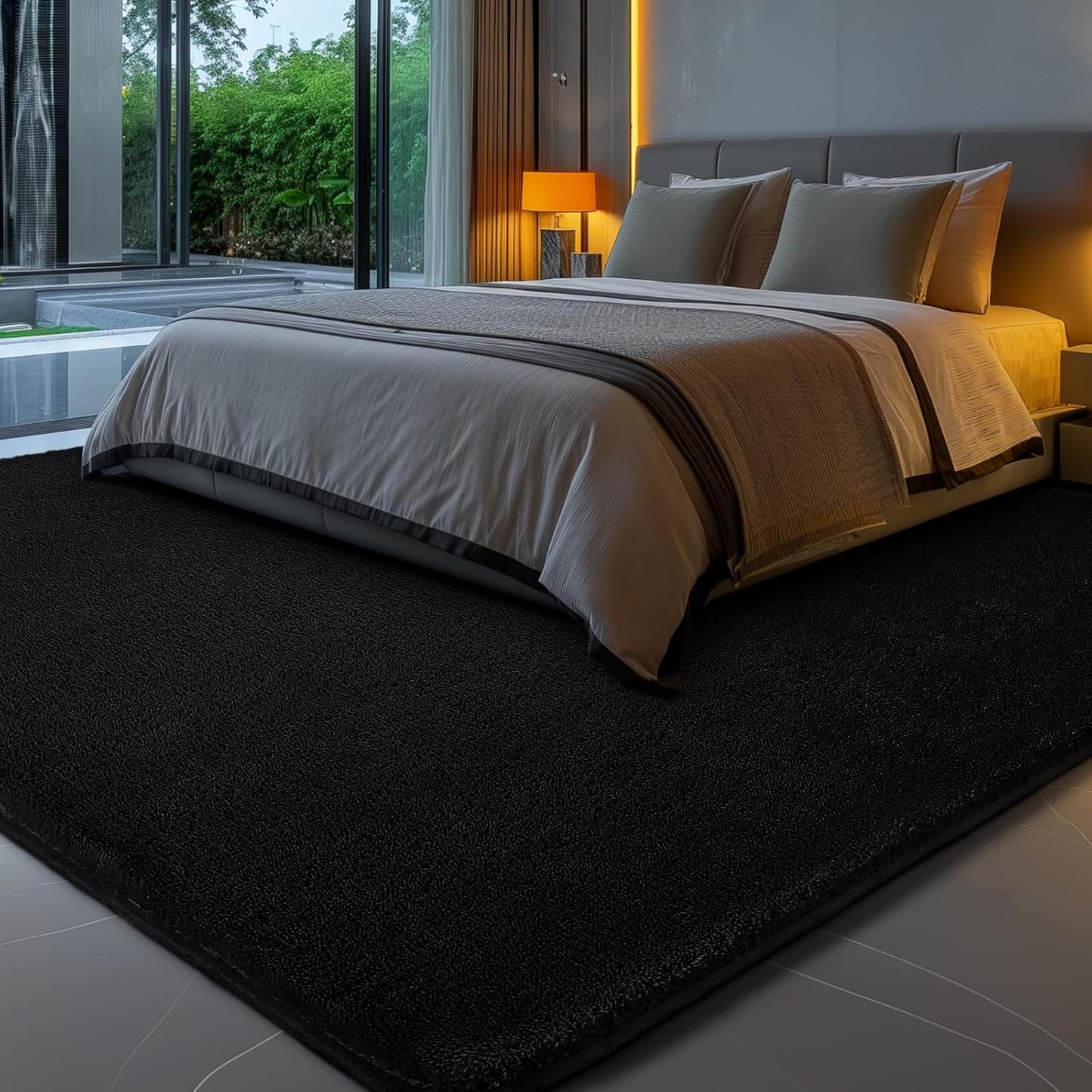 Sour Lemon 9x12 Area Rugs for Living Room, Soft Large Area Rug Fluffy Rugs for Bedroom，Machine Washable Area Rug Non Slip Carpet Rug for Living Room Playroom Kids Room Home Decor