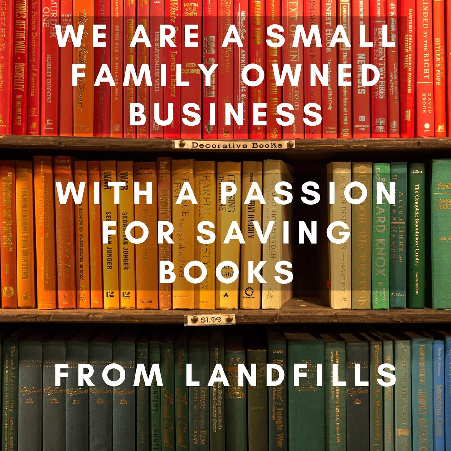 Curated Decorative Books Hardcover Décor Books for Home Décor, Choose Color, Interior Design, Office, Wedding Display, Instant Library, or Staging (Light Blue, Three Feet)