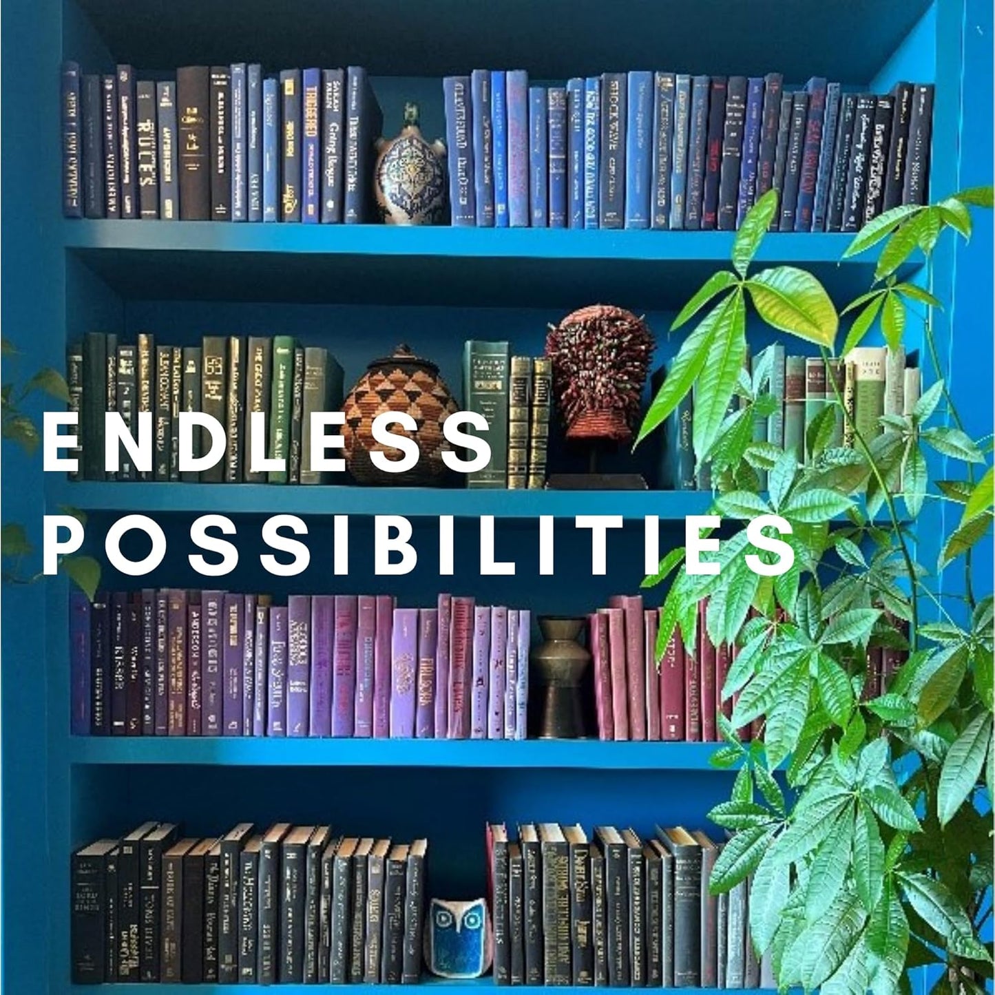 Curated Decorative Books Hardcover Décor Books for Home Décor, Choose Color, Interior Design, Office, Wedding Display, Instant Library, or Staging (Black, One Foot)