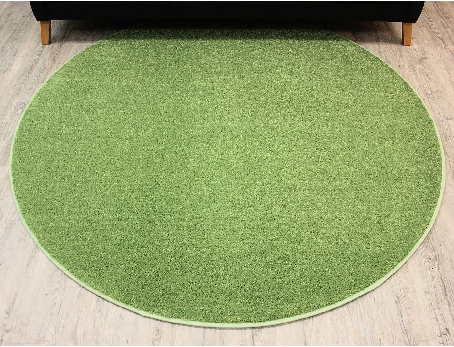 KOECKRITZ Soft and Colorful Kids Classroom Area Rugs (Passes Flammability Pill Test) Many Sizes and Bright Colors to Select from (5' Round, Lime)