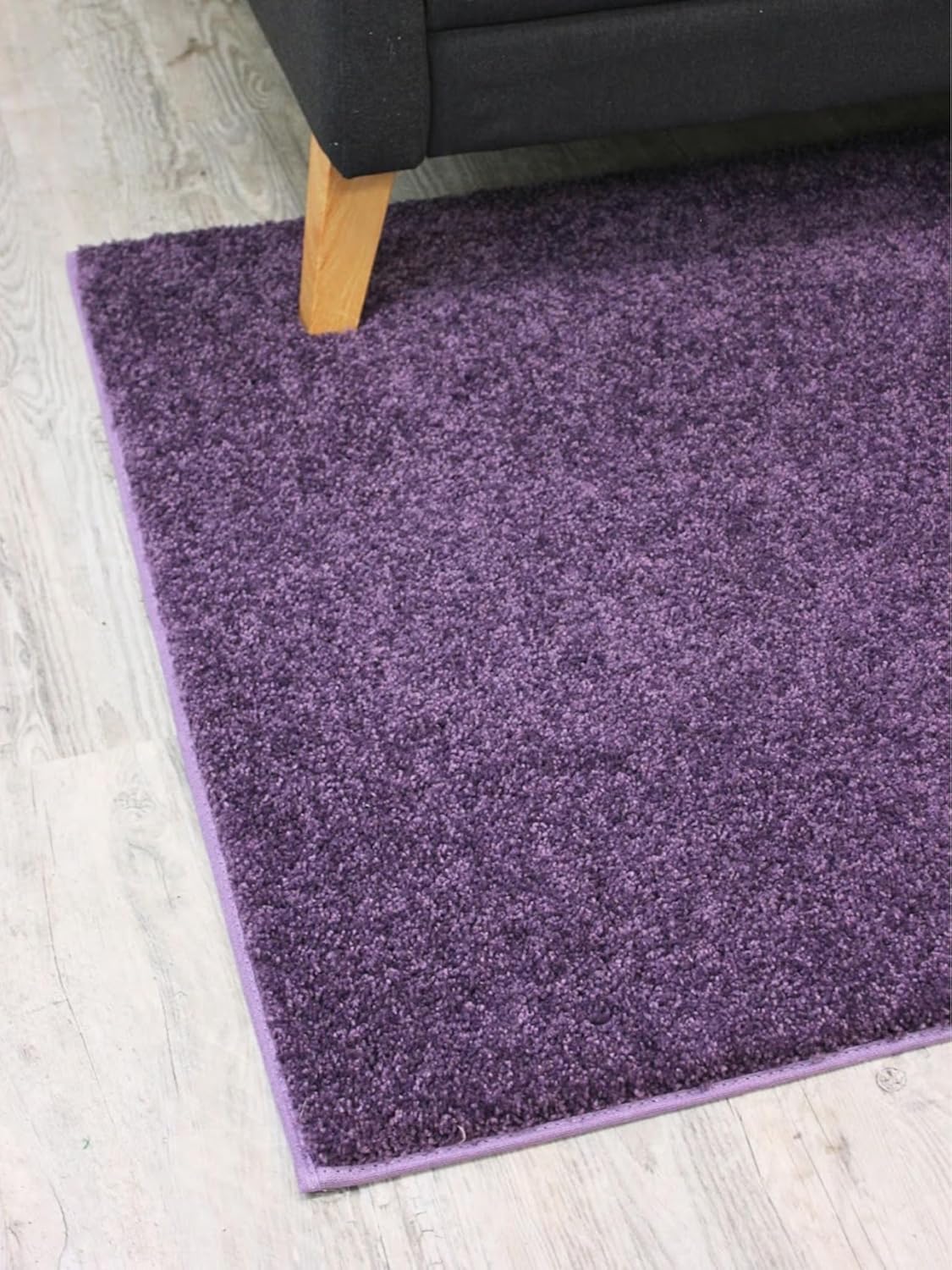 KOECKRITZ Soft and Colorful Kids Classroom Area Rugs (Passes Flammability Pill Test) Many Sizes and Bright Colors to Select from (5' x 7', Eggplant)