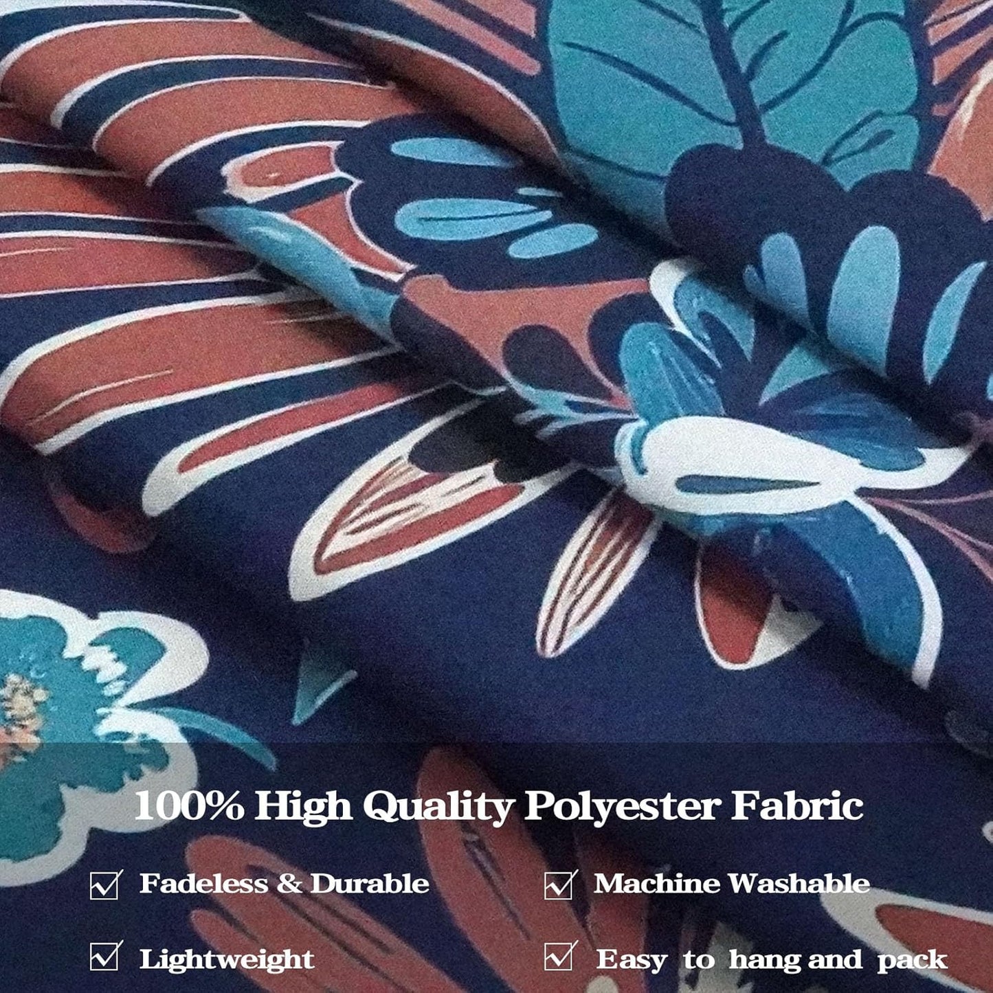 Fowocu Boho Floral Mandala Tapestry Wall Hanging Blue Bohemian Flower Medallion Tapestry Aesthetic Vintage Navy Hippie Indian Small Tapestries for Bedroom Living Room Dorm Decor 40 x 30 Inch