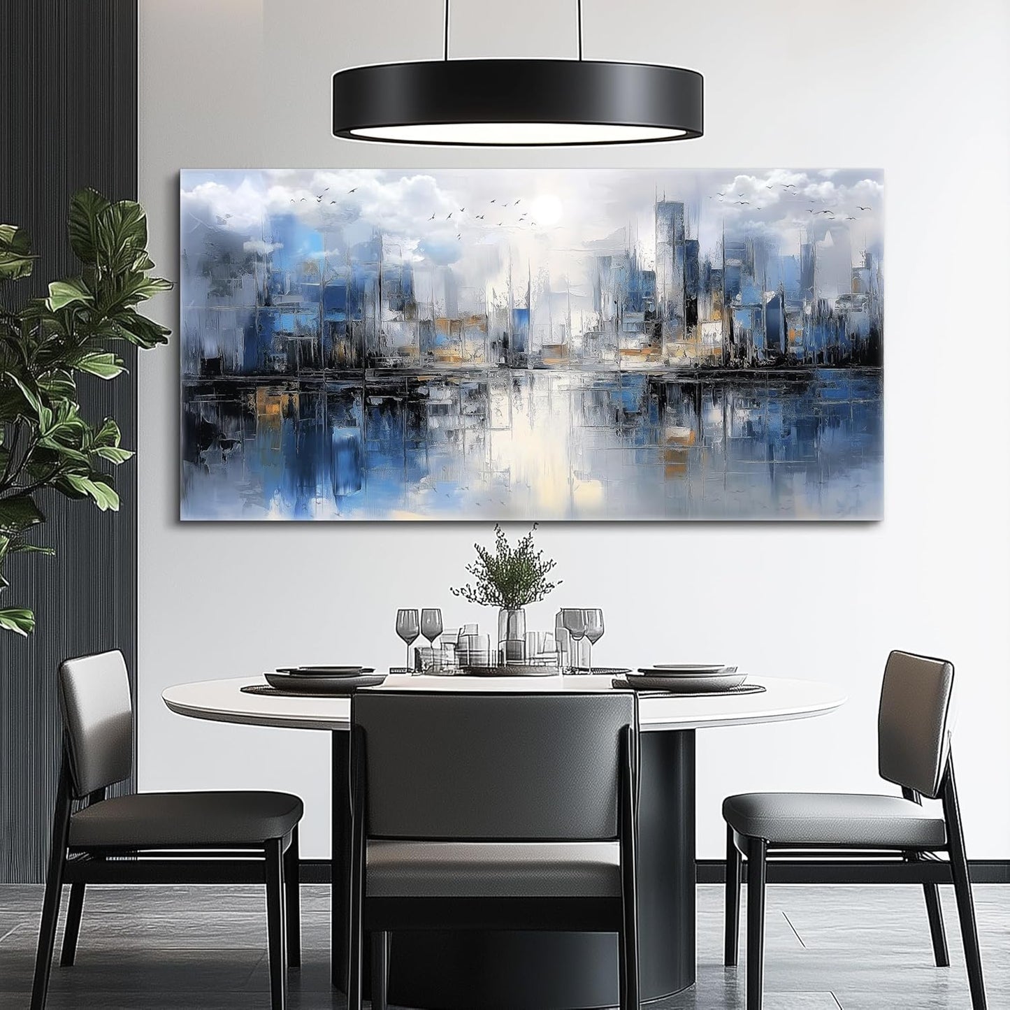 Canvas Wall Art for Living Room Wall Decor for Bedroom Office Wall Decoration Abstract Watercolor Painting Artwork Room Aesthetic Home Decor 20x40 in