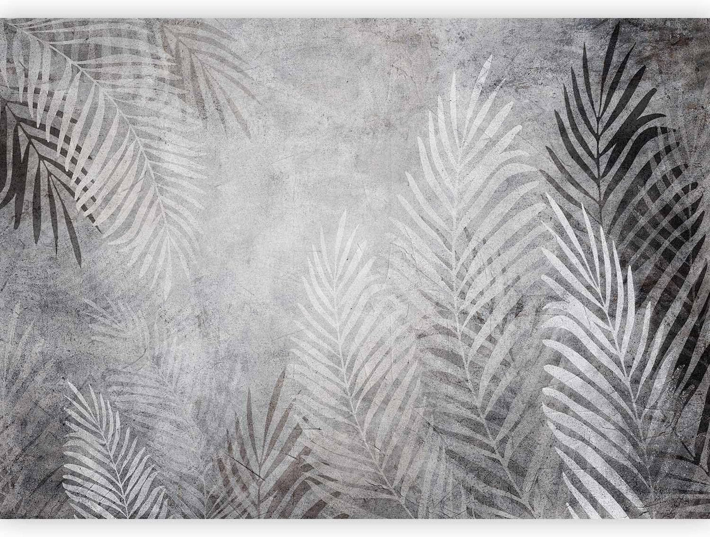 artgeist Wall Mural Leaves 96x69 in - XXL Peel and Stick Self-Adhesive Wallpaper Removable Large Sticker Foil Wall Decor Print Picture Image Design Palm Abstract Nature Botanical b-C-0855-a-a