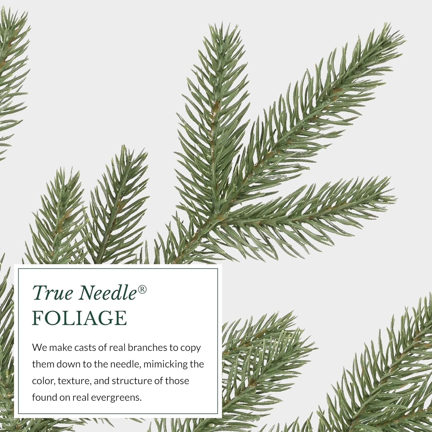 Balsam Hill 9ft Pre-Lit Stratford Spruce - Slim Artificial Christmas Tree with 1,000 Clear LED Lights, True Needle Foliage, Easy Plug Technology & Premium Stand for Small Spaces