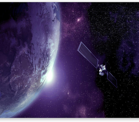 artgeist Wall Mural Cosmos Galaxy 77x55 in - Peel and Stick Self-Adhesive Wallpaper Removable Large Sticker Foil Wall Decor Print Picture Image Design n-B-0007-a-d