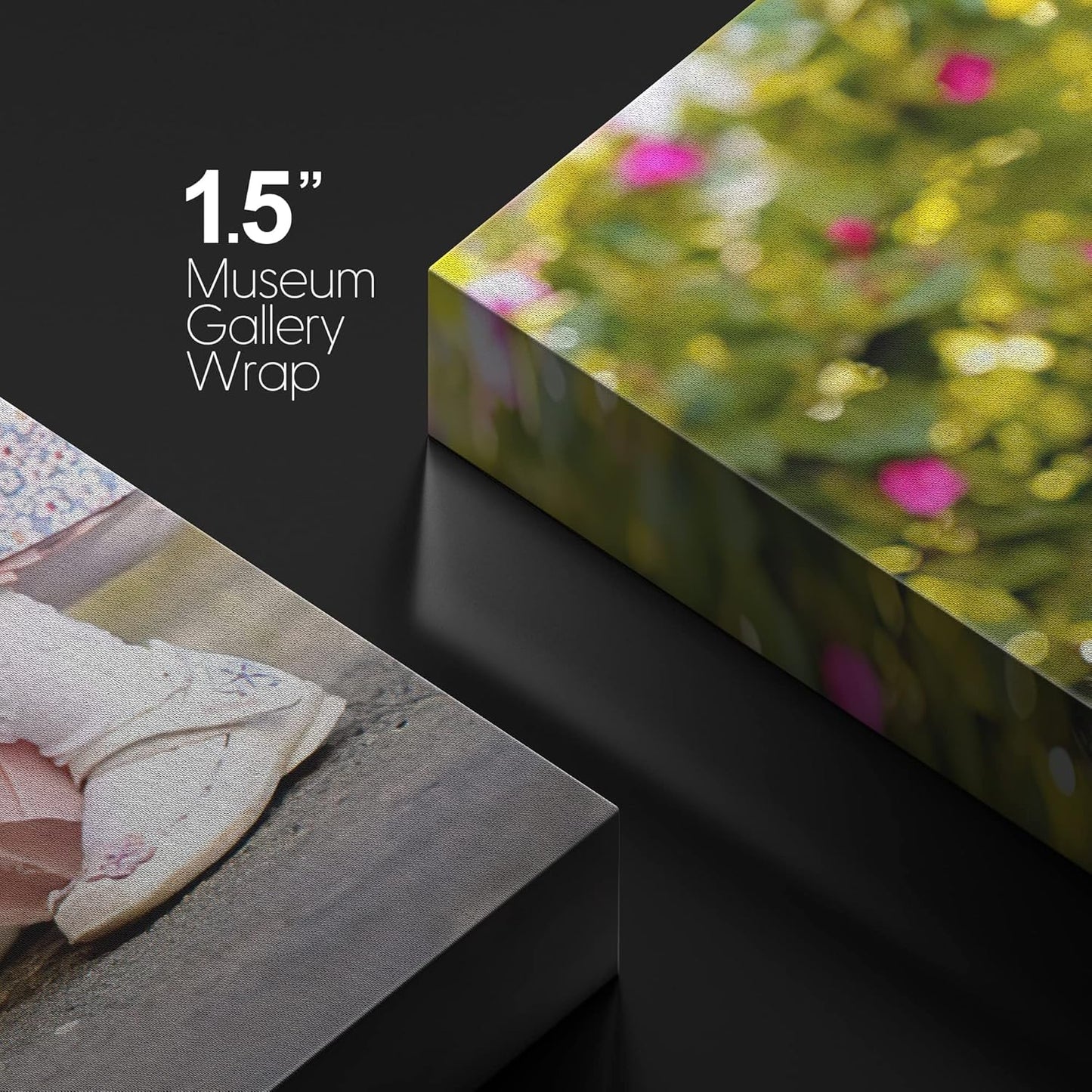 NWT Custom Canvas Prints with Your Photos for Pet/Animal, Personalized Canvas Pictures for Wall to Print Framed 24x24 inches