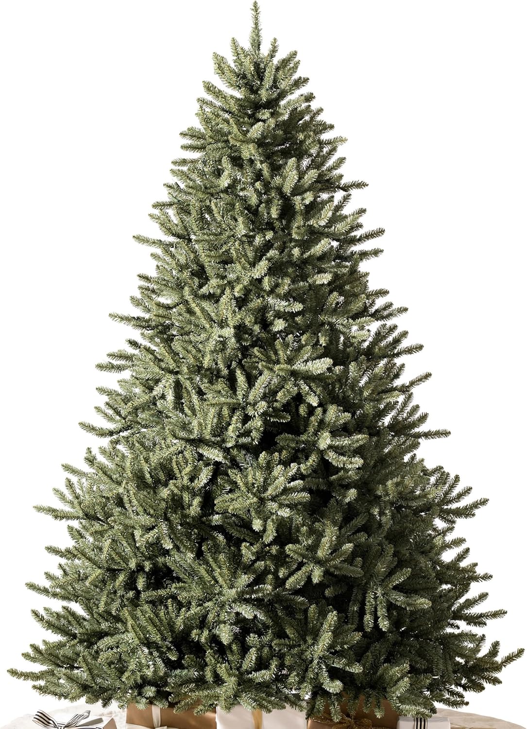 Balsam Hill 5.5 ft Unlit Classic Blue Spruce - Artificial Christmas Tree with Premium Stand & Storage Bag for Indoor Holiday Decorating