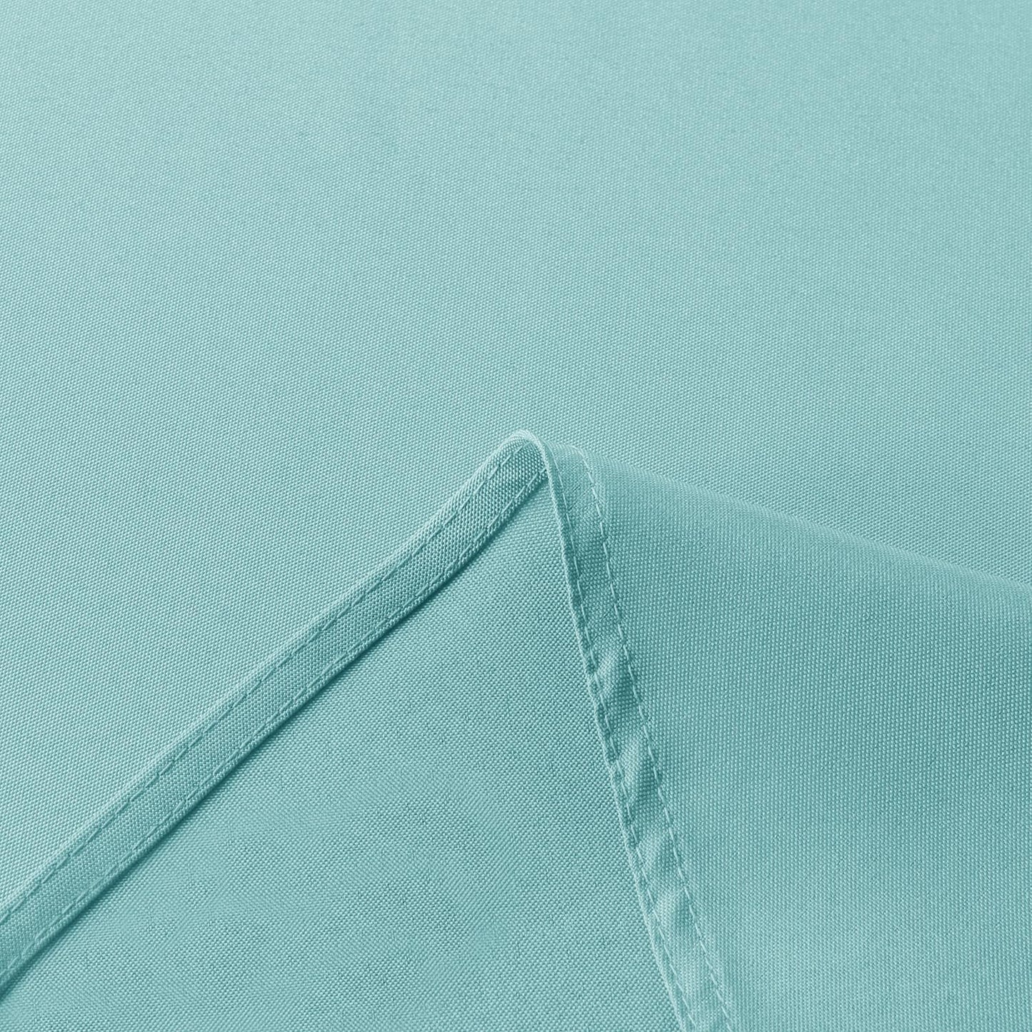 sancua Rectangle Tablecloth - 60 x 120 Inch - Stain and Wrinkle Resistant Washable Polyester Table Cloth, Decorative Fabric Table Cover for Dining Tables, Buffet Parties and Camping, Turquoise