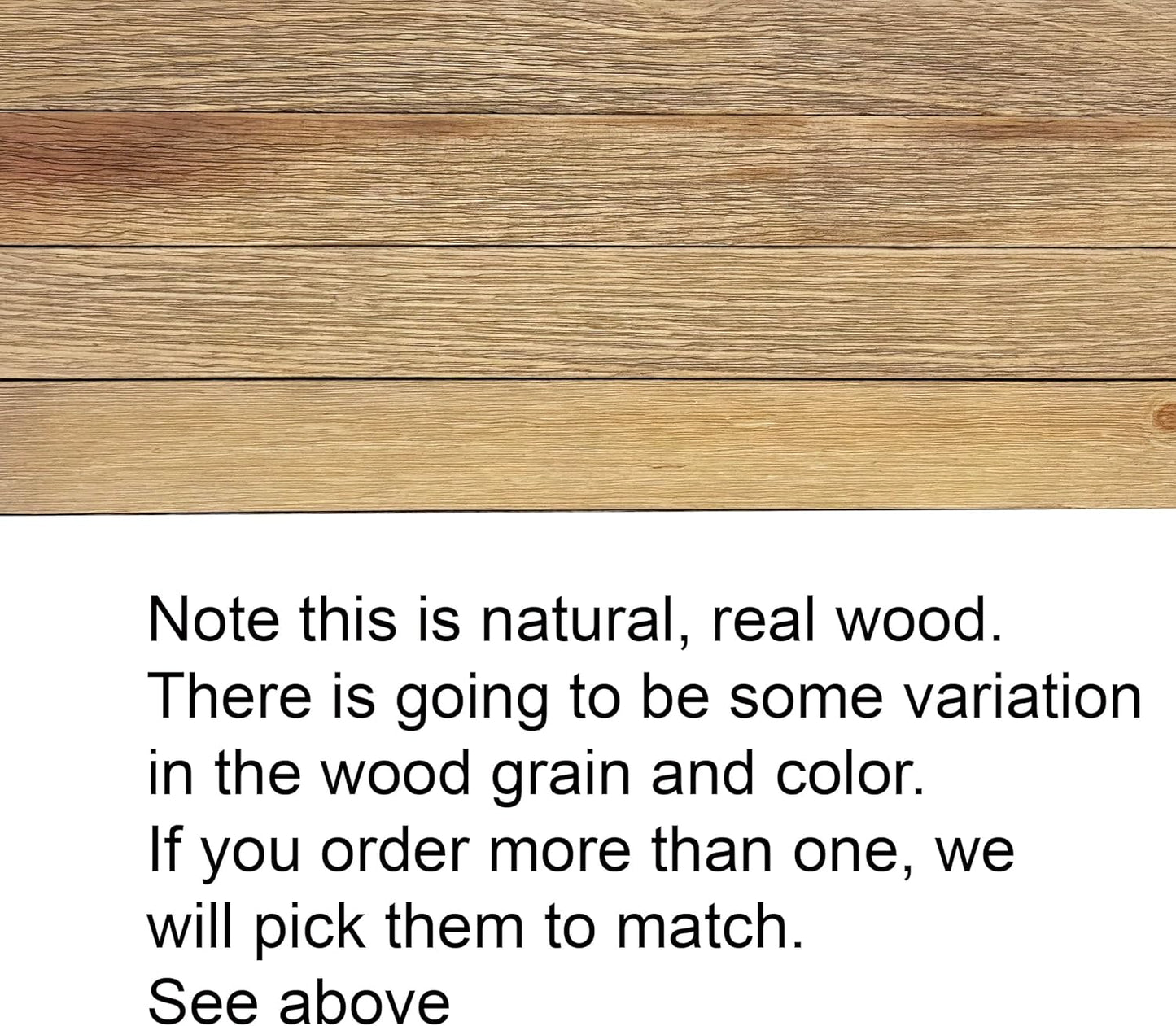 joelsantiques 36 Inch Wooden Floating Shelves for Wall - 36x6x2 in - Made of Natural Wood - Long Heavy Duty Rustic Wall Shelves for Bedroom - Perfect for Living Room, Kitchen - Natural