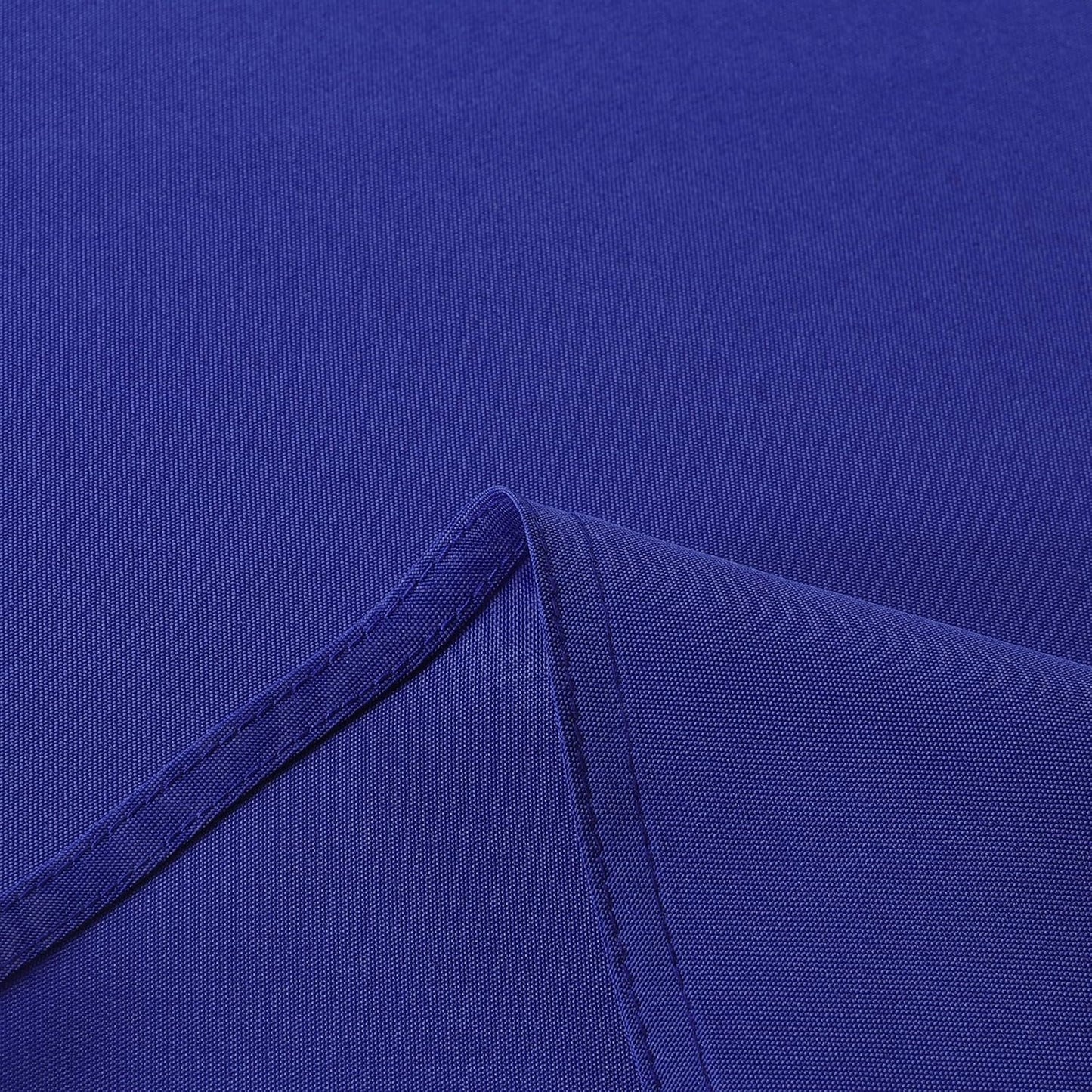 Sancua Rectangle Tablecloth - 90 x 132 Inch - Water Resistant Spill Proof Washable Polyester Table Cloth, Royal Blue