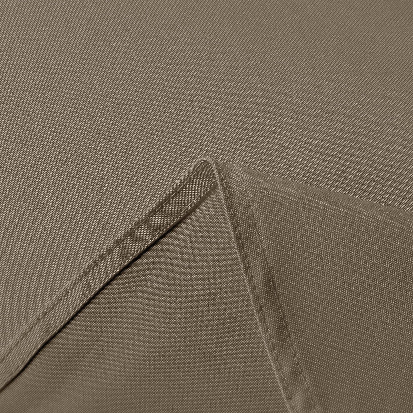 sancua Rectangle Tablecloth - 70 x 108 Inch - Stain and Wrinkle Resistant Washable Polyester Table Cloth, Decorative Fabric Table Cover for Dining Tables, Buffet Parties and Camping, Taupe