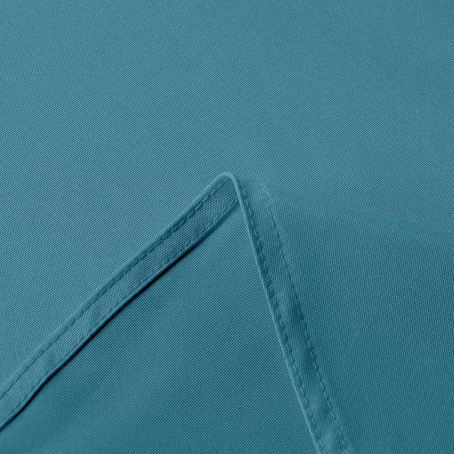 sancua Rectangle Tablecloth - 54 x 108 Inch - Stain and Wrinkle Resistant Washable Polyester Table Cloth, Decorative Fabric Table Cover for Dining Tables, Buffet Parties and Camping, Teal