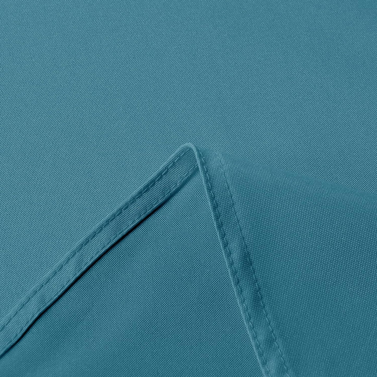 sancua Square Tablecloth - 54 x 54 Inch - Stain and Wrinkle Resistant Washable Polyester Table Cloth, Decorative Fabric Table Cover for Dining Tables, Buffet Parties and Camping, Teal
